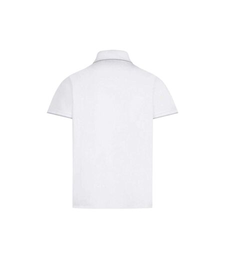 Polo Homme Blanc Neige Mallet