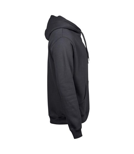 Tee Jays Mens Hooded Cotton Blend Sweatshirt (Dark Grey) - UTBC3824
