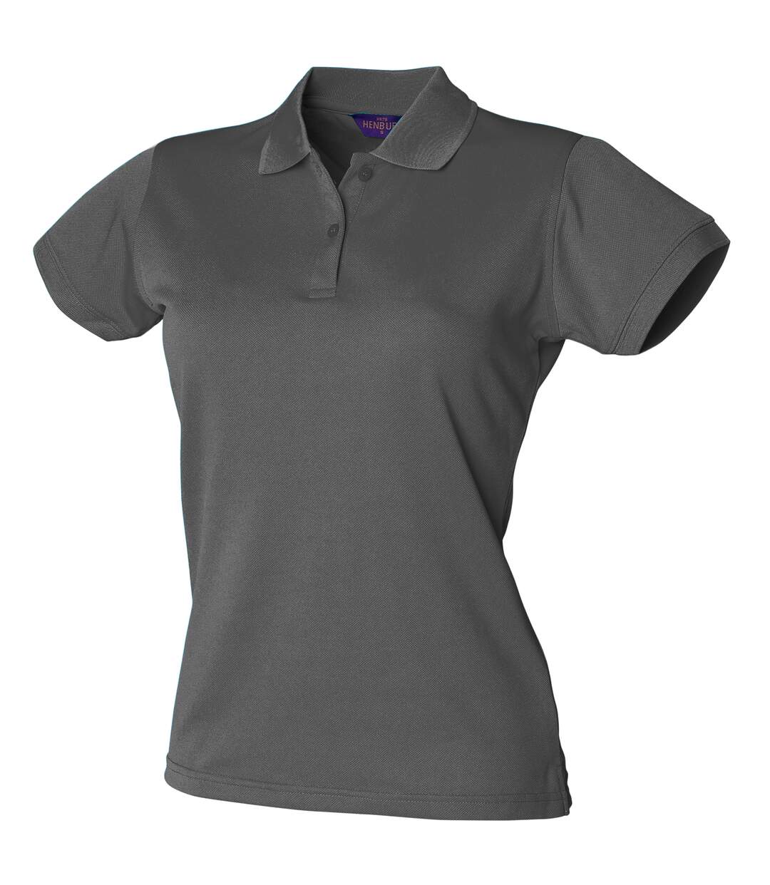 Henbury - Polo sport à forme ajustée - Femme (Gris foncé) - UTRW636