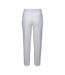 Pantalon De Jogging Nibato Femme Blanc Chiné Iguana-2