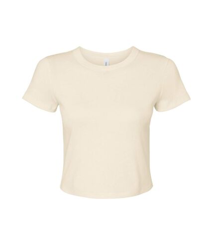 Haut court femme naturel uni Bella + Canvas Bella + Canvas