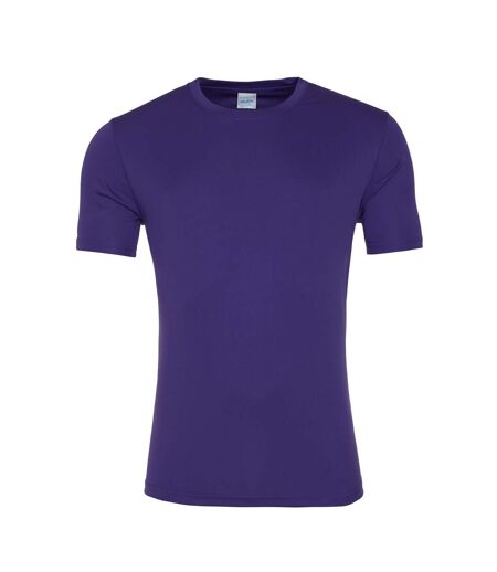 AWDis Just Cool Mens Smooth Short Sleeve T-Shirt (Purple) - UTRW5357