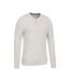 Mens selby waffle henley t-shirt beige Mountain Warehouse