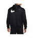 Sweat à Capuche Noir Homme Nike Hoodie - L