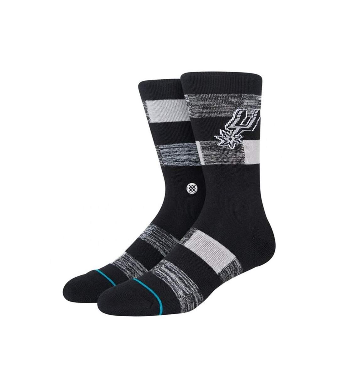 STANCE Chaussettes Homme Coton SPURS CRYPTIC Noir Gris NBA-1