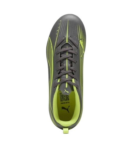 Chaussures De Foot Pour Terrain Ferme Ultra Play Enfant Argenté Jaune Puma