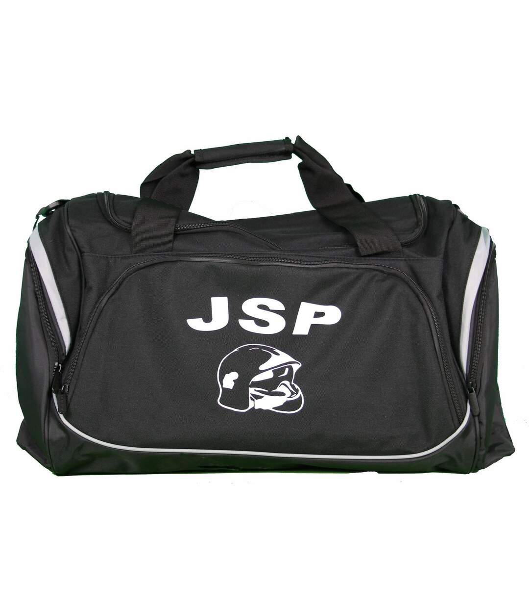 Sac de sport 55 L - JSP JEUNES SAPEURS POMPIERS - casque F1 - noir-2