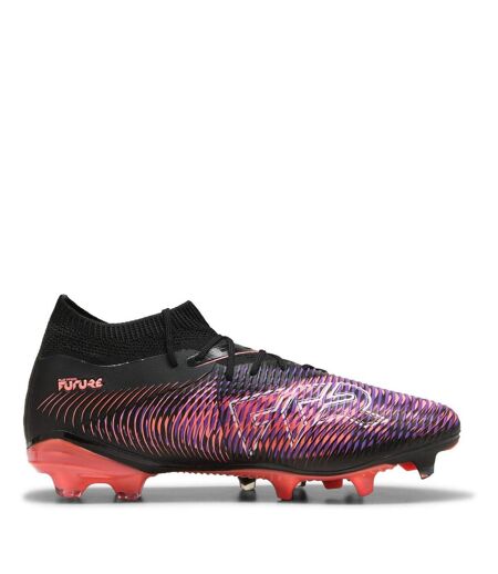 Womens/ladies Future 8 Match Snug Fit Artificial Ground Football Boots Black Purple Puma