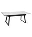 Table à manger extensible pour 4 personnes CAMBURI - Blanc-1