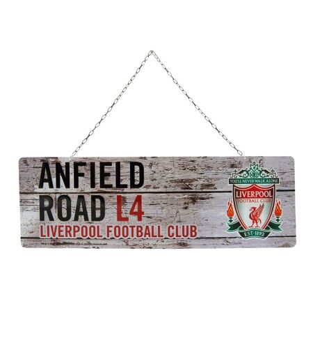 Liverpool FC - Plaque de rue (Multicolore) (Taille unique) - UTSG20608