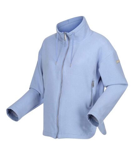 Womens/ladies ashlynn knitted fleece jacket hydrangea blue Regatta