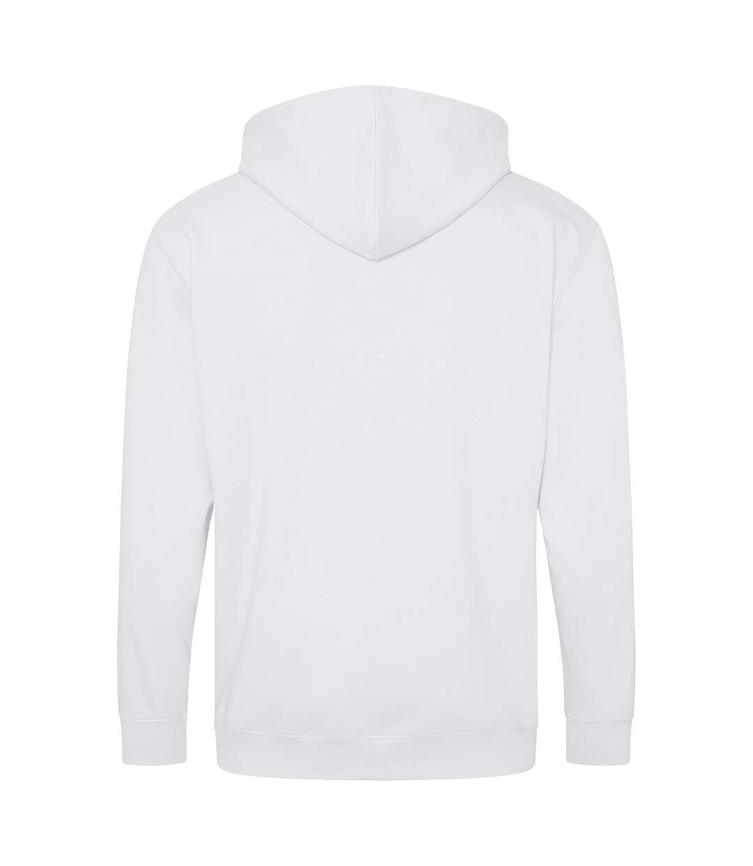 Sweatshirt à capuche et fermeture zippée homme blanc arctique Awdis-1