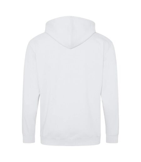 Sweatshirt à capuche et fermeture zippée homme blanc arctique Awdis