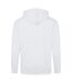 Sweatshirt à capuche et fermeture zippée homme blanc arctique Awdis-1