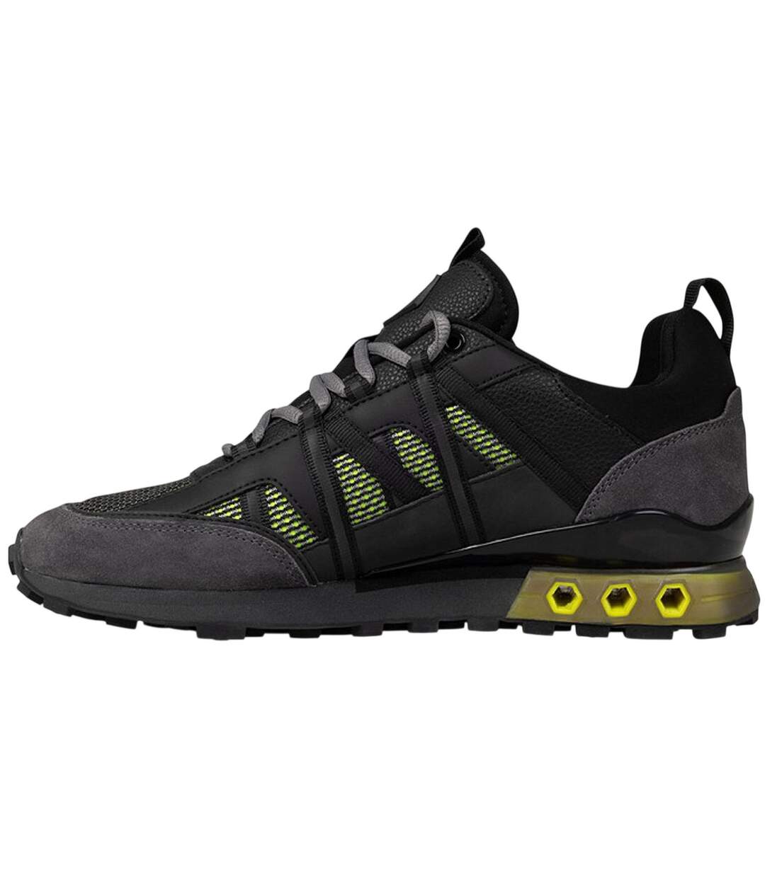Baskets Fearia Futura Homme Jaune Noir Cruyff-3