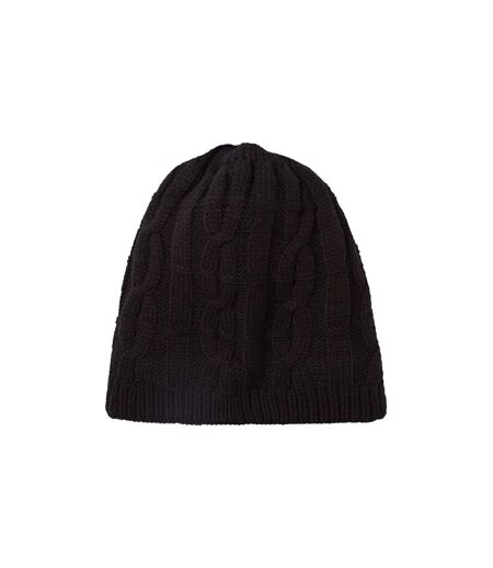Mens Waterproof Cold Weather Cable Knit Beanie Hat