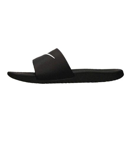 Claquettes Motif/style Swoosh Kawa Enfant Noir Nike