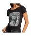 T-shirt Noir Femme Morgan DZEBA - M-1