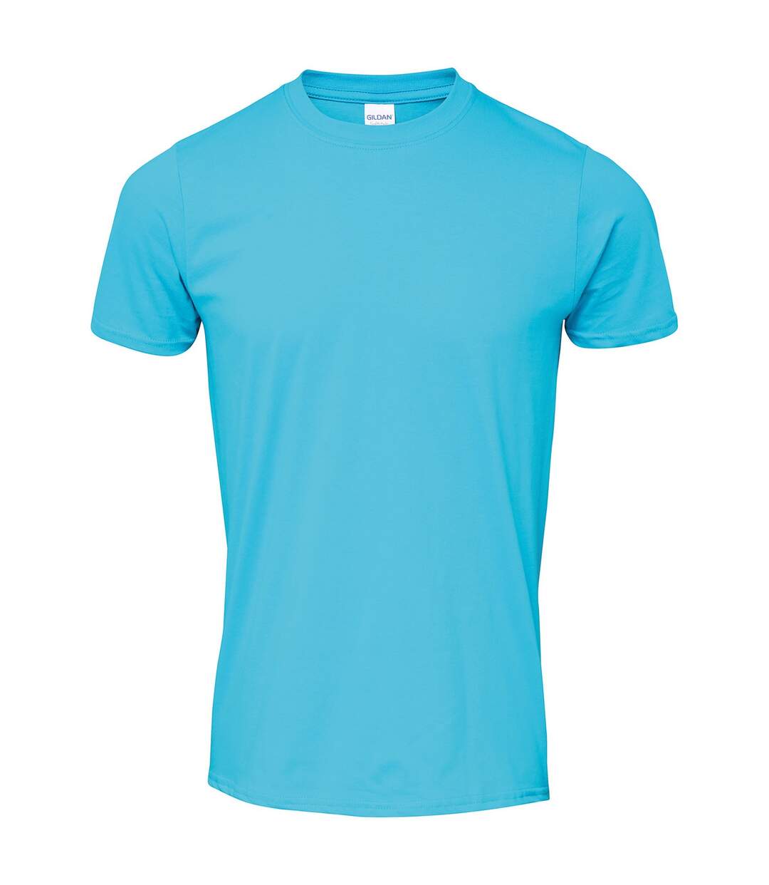 T-shirt softstyle homme bleu tropical Gildan