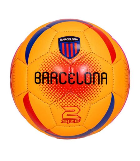 BARCELONA mini ballon orange fluo sport zone