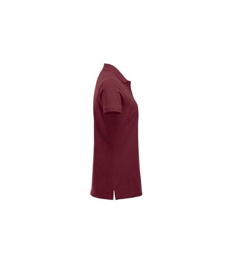 Polo Classic Marion Femme Bordeaux Clique