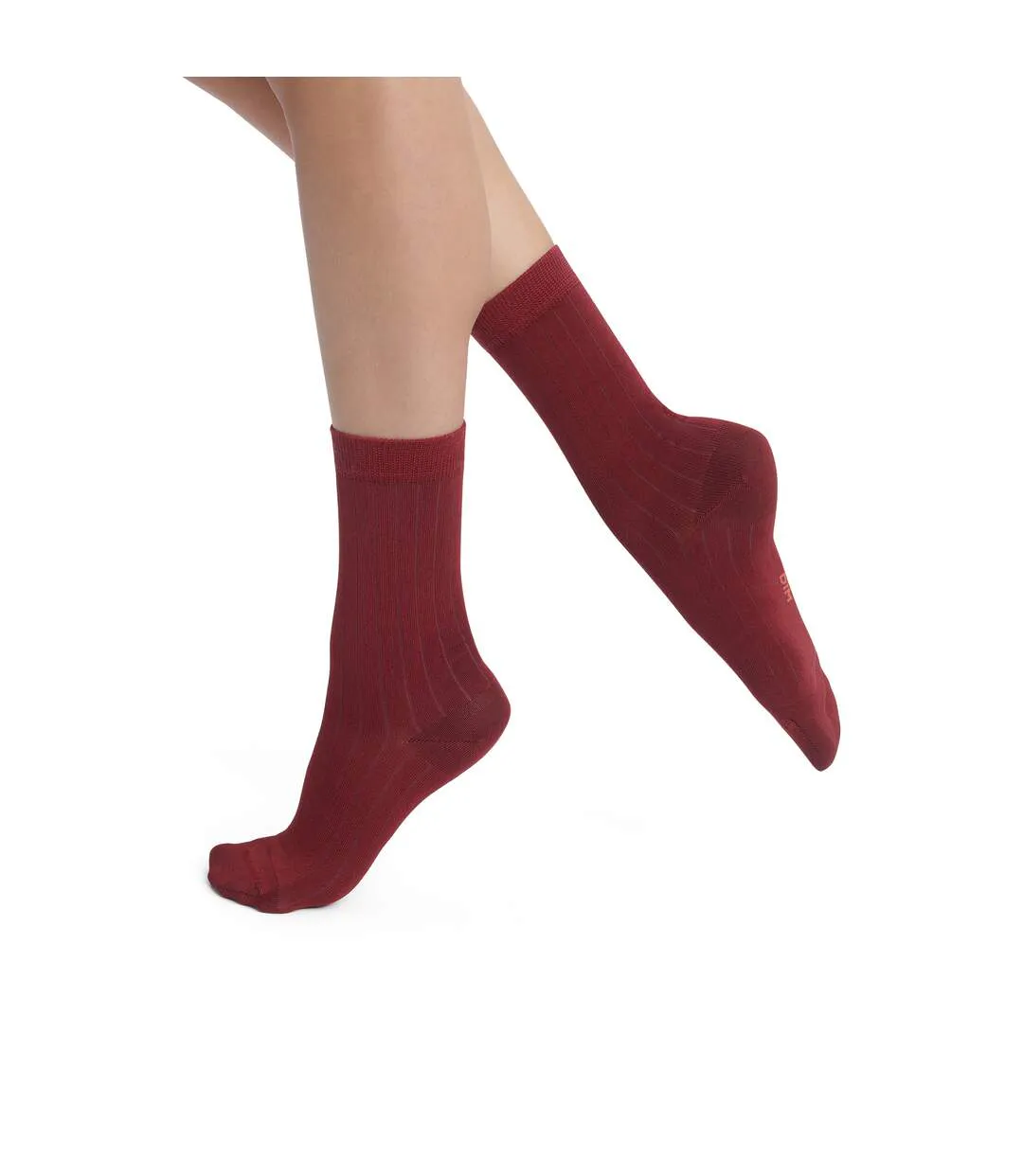 Mi-chaussettes effet satiné Mode-1