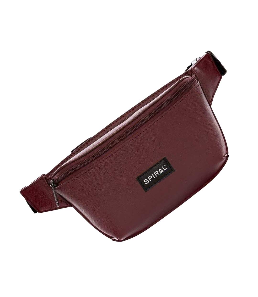 Chelsea Crescent Shaped Waist Bag One Size Mulberry Purple Spiral-2