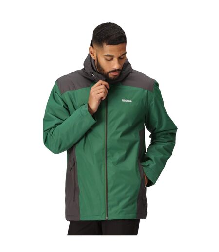 Veste imperméable thornridge homme vert / cendre Regatta