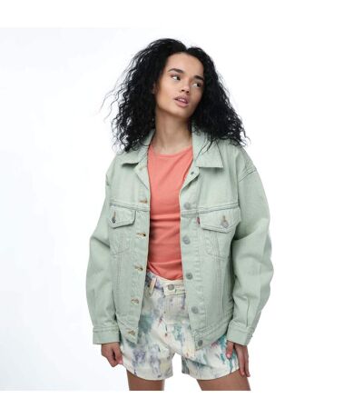 Womens/ladies 90´s Trucker Jacket Green Levis