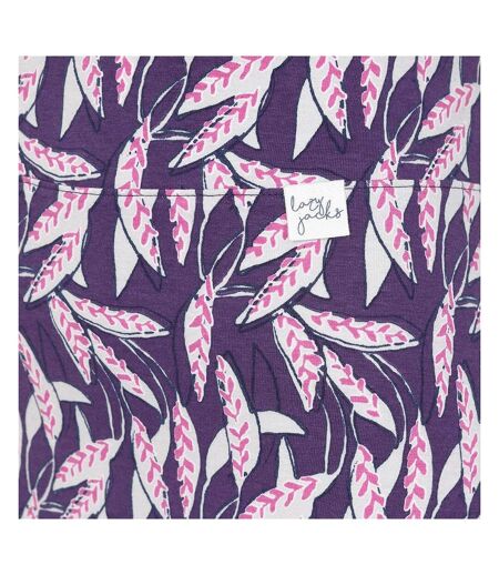 Jupe Motif/style Orge Femme Violet Lazy Jacks
