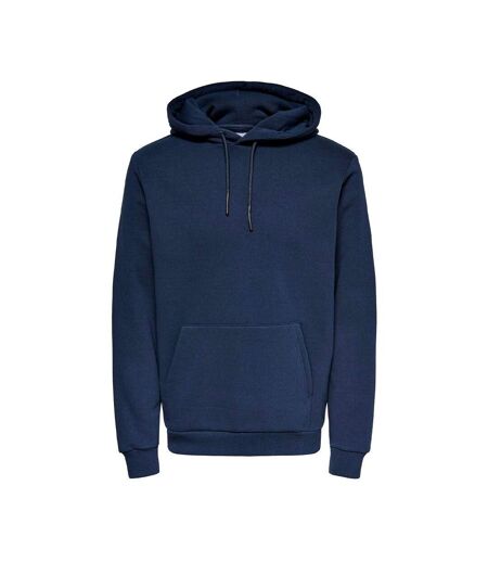 Sweat à capuche marine homme only & sons ceres - l