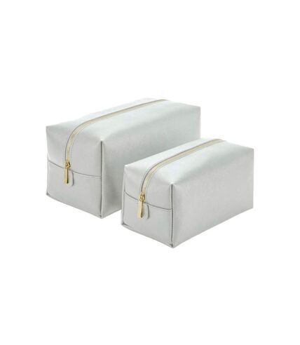 Bagbase Boutique Plain Toiletry Bag (Soft Grey) (14cm x 28cm x 14cm)