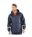 Mens Prism Pu Waterproof Jacket Navy Result Genuine Recycled-3