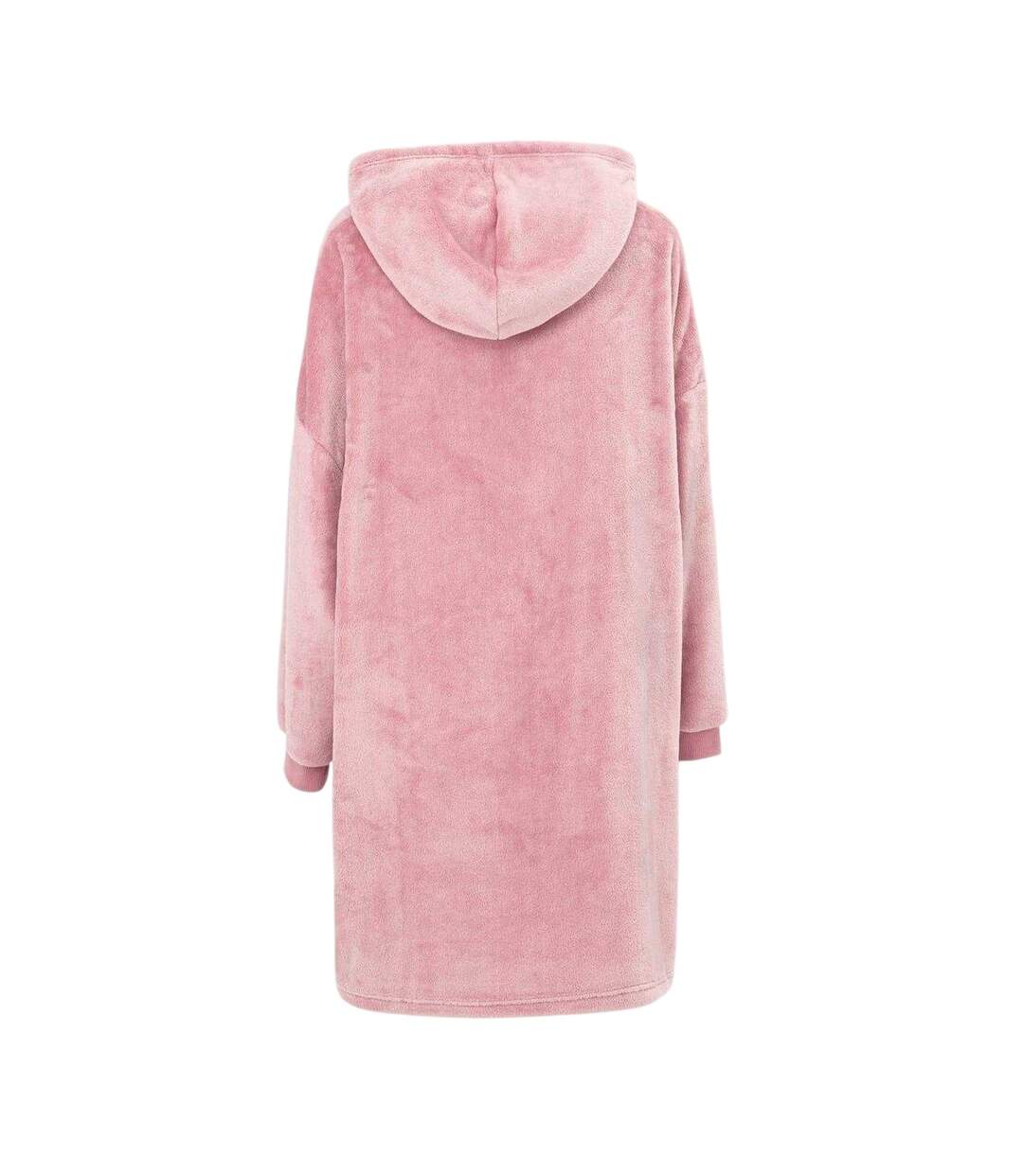 Sweat À Capuche Couverture Femme Rose Linea-2