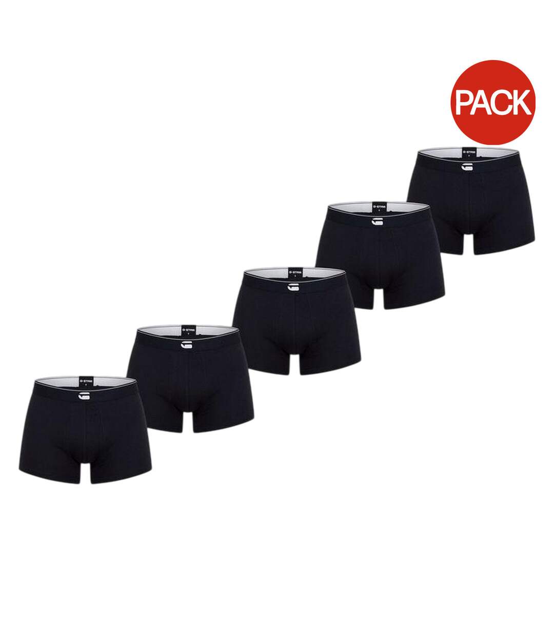Lot De 5  Boxers Summit Homme Noir G-Star-1