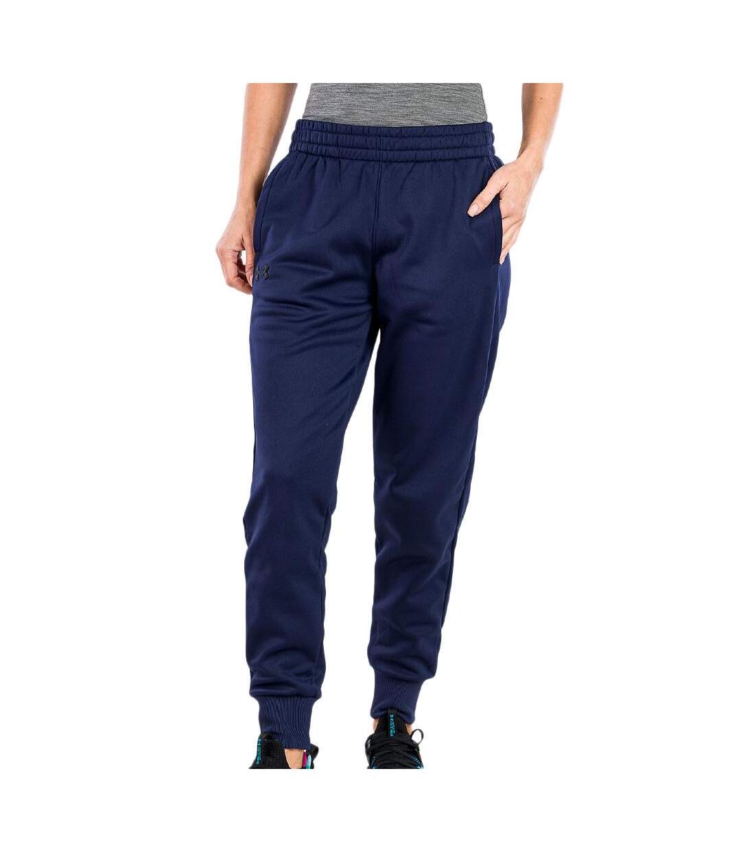 Jogging marine femme under armour fleece - l-1