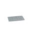 Tapis de Bain Microfibre Relief 45x75cm Gris Clair