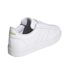 Baskets Grand Court Femme Blanc Jaune Or Adidas-2