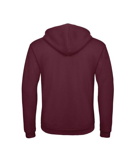 Unisex adult id.203 50/50 hoodie burgundy B&C