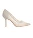 Womens/ladies Bejewells Embellished Stiletto Heel Court Shoes Gold Dune London-1