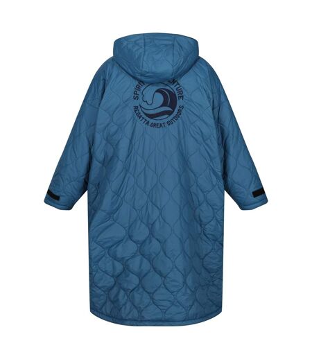 Peignoir À Langer Imperméable Adulte Bleu Marocain Bleu Marine Regatta