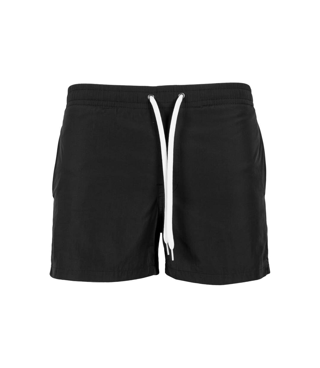 Short De Bain Homme Noir Build Your Brand-1