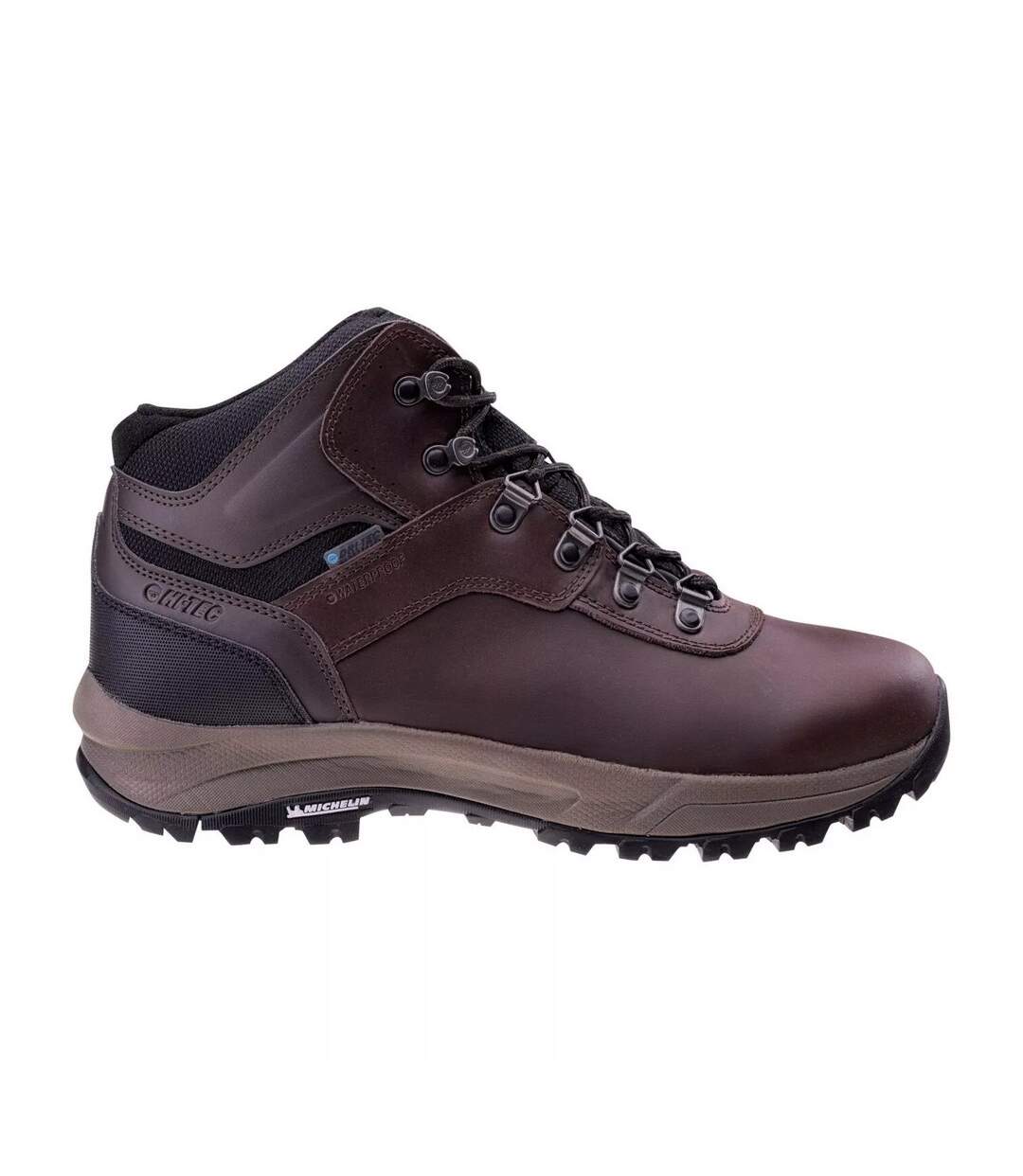 Bottines De Randonnée Altitude Homme Chocolat Foncé Hi-Tec-3