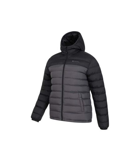 Doudoune matelassée seasons homme gris moyen Mountain Warehouse Mountain Warehouse