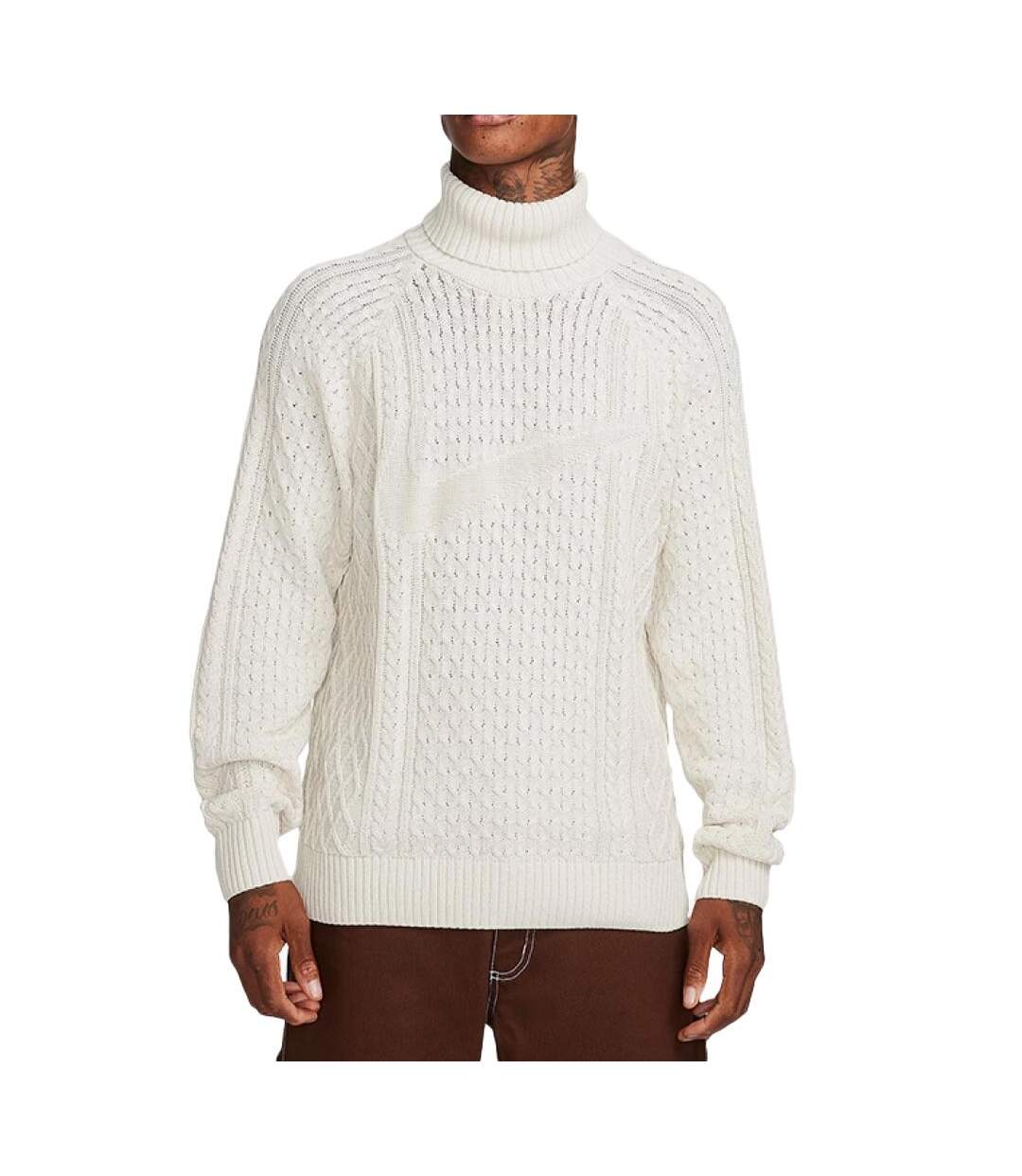 Pull Blanc Homme Nike Cable Knit - L-1