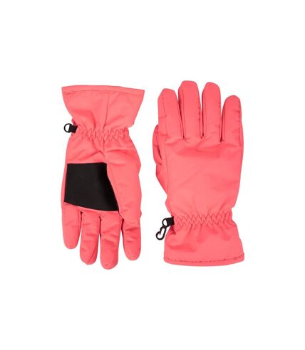 Gants de ski femme rose vif Mountain Warehouse