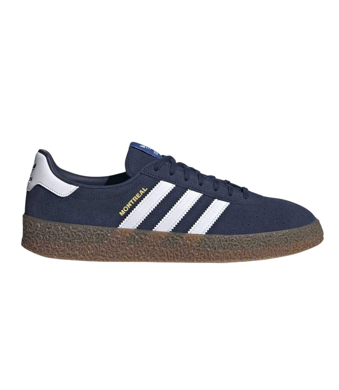 Baskets Motif/style 3 Rayures Originals Montreal Homme Bleu Marine Blanc Adidas-1