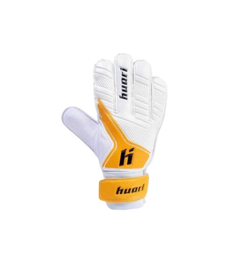 Gants De Gardien De But Higino Homme Blanc Jaune Huari
