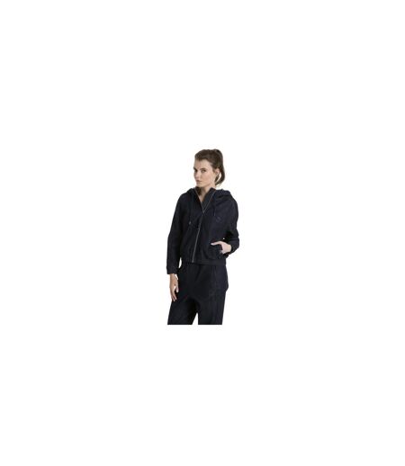Womens/ladies T7 Denim Track Jacket Black Puma