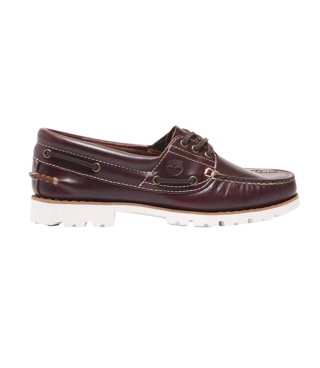 Mens Classic Leather Boat Shoes Brown Timberland-1